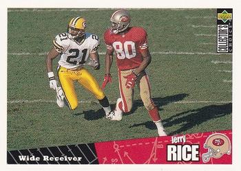 Jerry Rice San Francisco 49ers 1996 Upper Deck Collector's Choice NFL #104